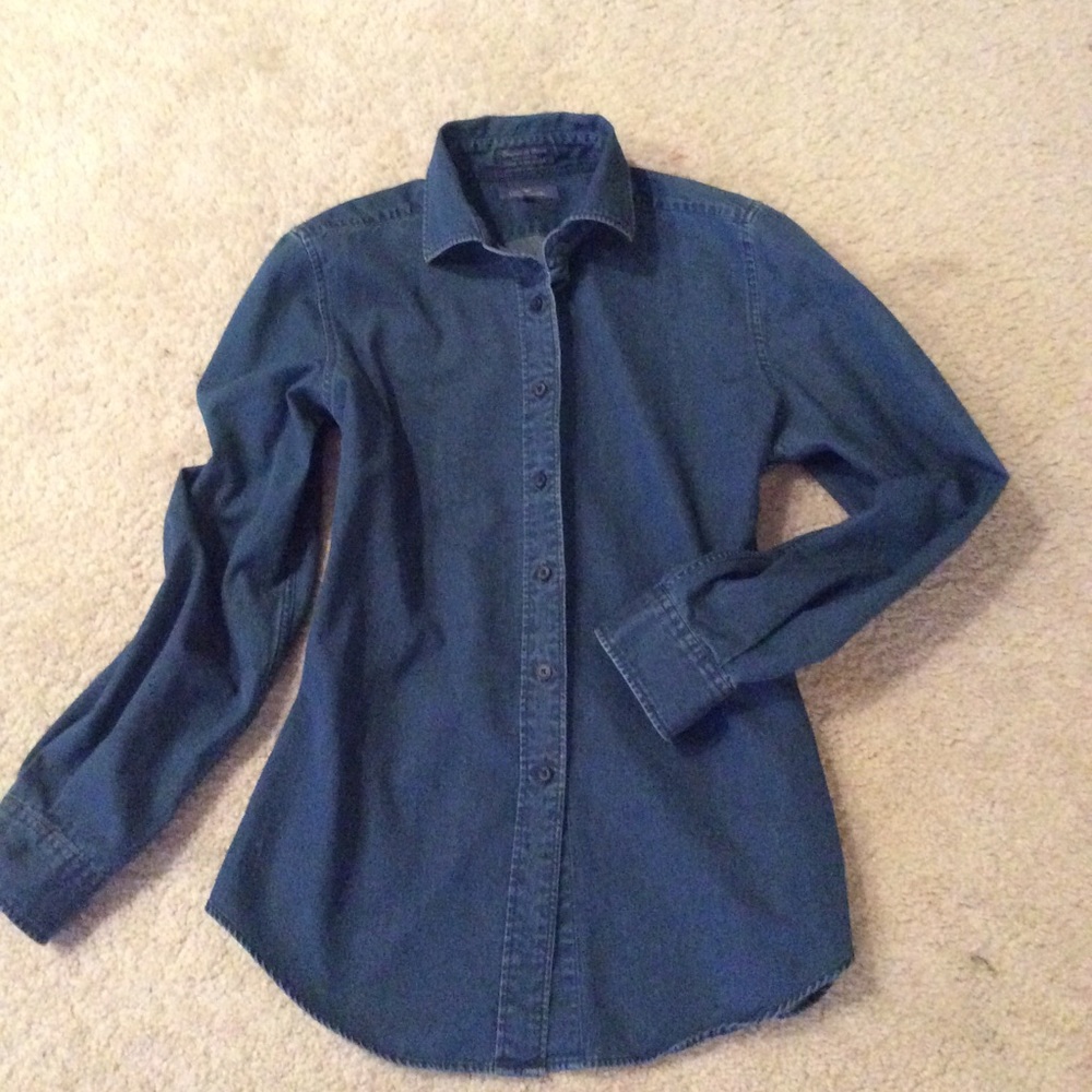 Denim blouse/shirt by Faconnable